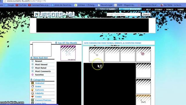 tuto 1 : comment changer votre curseur de souris смотреть онлайн