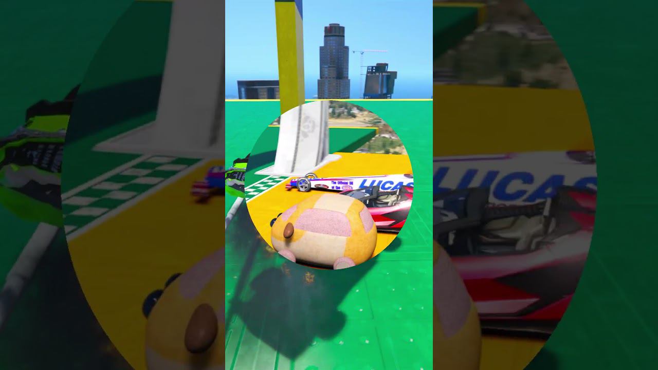 КАК ДАЛЕКО ПРОЕДЕТ ЧИТ ТАЧКА ПОД САМЫМ НИЗКИМ ШЛАГБАУМОМ? УЗКО НИЗКО В ГТА 5! #shorts смотреть онлайн