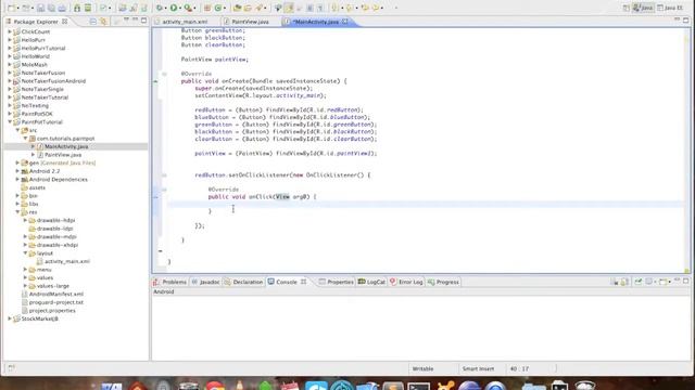 "PaintPot" Android SDK Tutorial (Part 2) смотреть онлайн