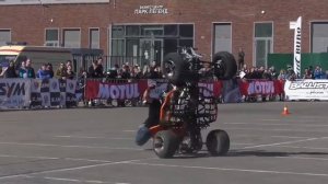 Бешеный Стант на Квадроцикле КТМ 525ХС