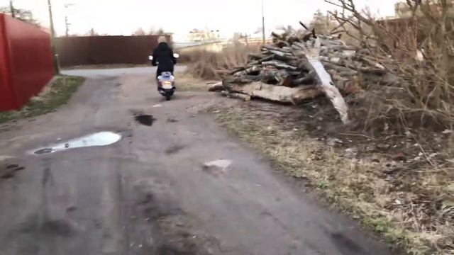 Honda Giorno 1997 год.13.04.2020 год.