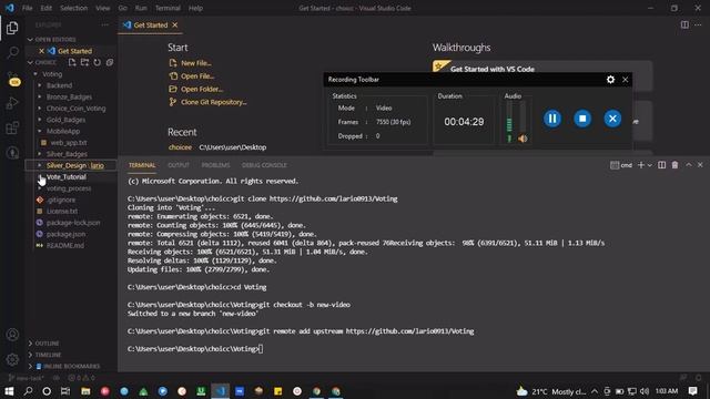 Creating a Pull Request from terminal смотреть онлайн