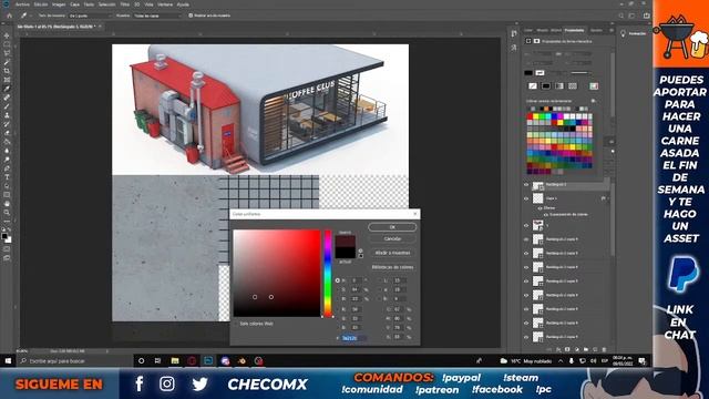 Blender + Cities Skylines / Creando Asset Comercial: Coffee Shop v3 / Episodio 4 смотреть онлайн