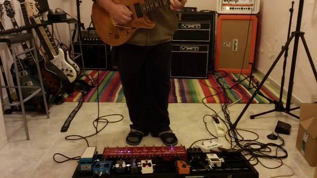 PRS 513 ROSEWOOD and ORANGE ROCKERVERB 50 DEMO смотреть онлайн
