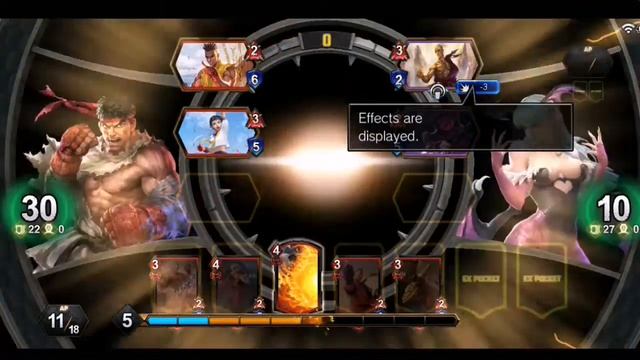 CAPCOM strategy card game?!?! TEPPEN! beginning of the game! смотреть онлайн