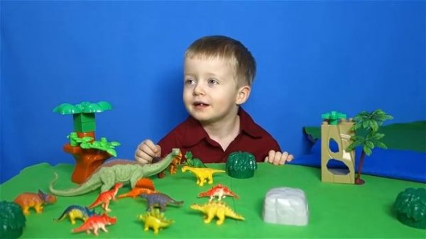 ДИНОЗАВРЫ Сказка про Динозавров Детское Видео про Динозавров для Детей