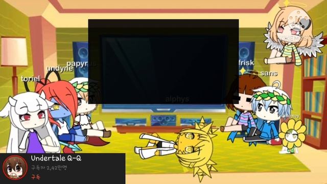 undertale react to memes | gacha life | смотреть онлайн