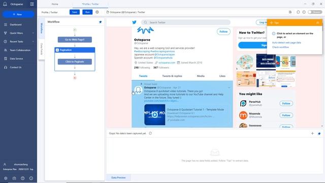 How to Extract Data from Twitter Without Coding смотреть онлайн