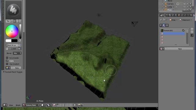[Blender]Building Basic Terrain In Blender