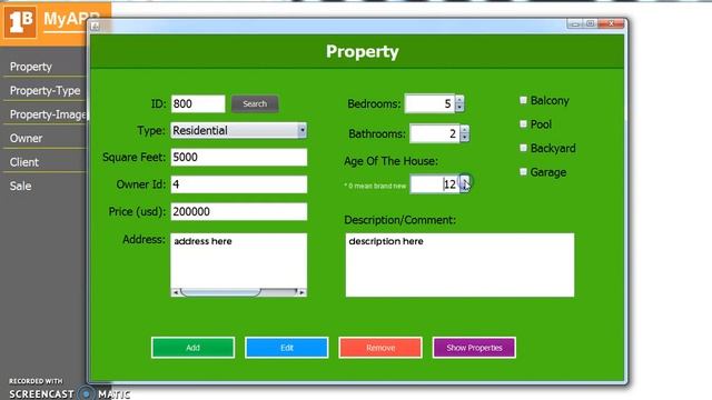 Java Project Tutorial - Create a Real Estate Management System Using Java And MySQL - DEMO смотреть онлайн