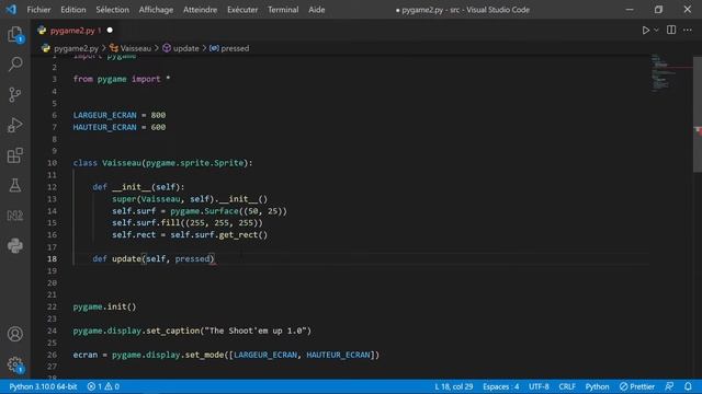 Un jeu en Python® : (2/4) смотреть онлайн