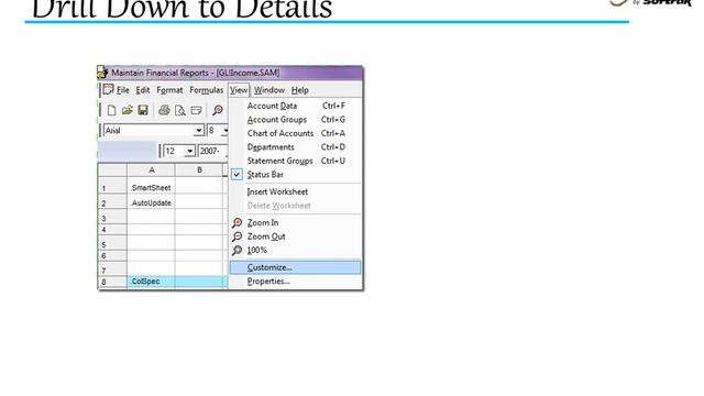 Adagio Financial Reporter - Drill Down смотреть онлайн
