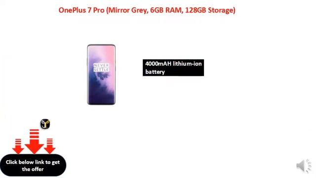OnePlus 7 Pro (Mirror Grey, 6GB RAM, 128GB Storage) смотреть онлайн