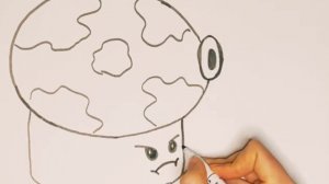 Как нарисовать Растения против зомби ?♂️ ||горохострел | дымогриб | подсолнух | орех