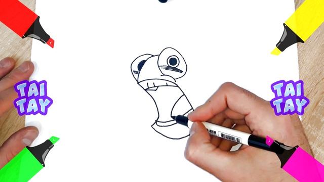 Как нарисовать РЫБКУ Рыбка видео рисунок смотреть онлайн