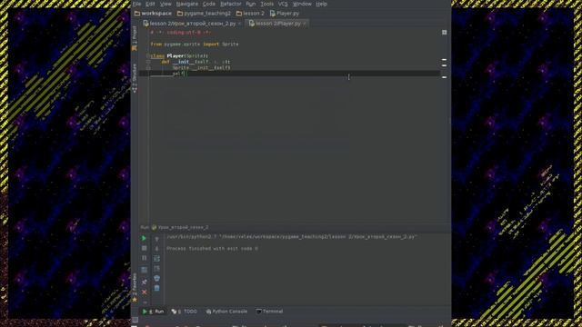 Python + Pygame. Сезон 2. Урок 2. pygame.sprite ч.1 смотреть онлайн