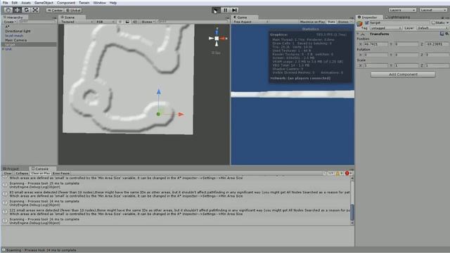 Unity 3d: A* Pathfinding for RTS or Tower Defense Style Games смотреть онлайн