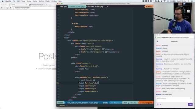 Making a tool for Laravel Live streamers - Part 1 (live stream) смотреть онлайн