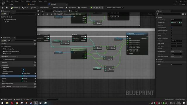 Unreal Engine 5.1.1 Blueprint Generation (House) смотреть онлайн