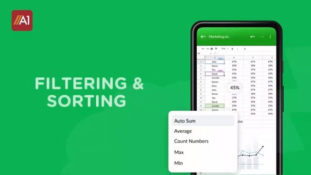View and Edit Excel files on Mobile Easily | Save as PDF - Excel to PDF Converter смотреть онлайн