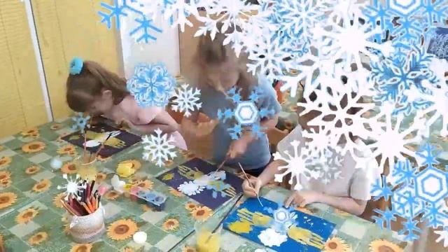 "Ангел рождества" нетрадиционная техника рисования МБДОУ Новохопёрский ЦРР "Пристань детства" смотреть онлайн