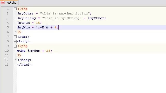 PHP Tutorial Video 6: More Variables, Numbers, and Plus Equals Sign смотреть онлайн