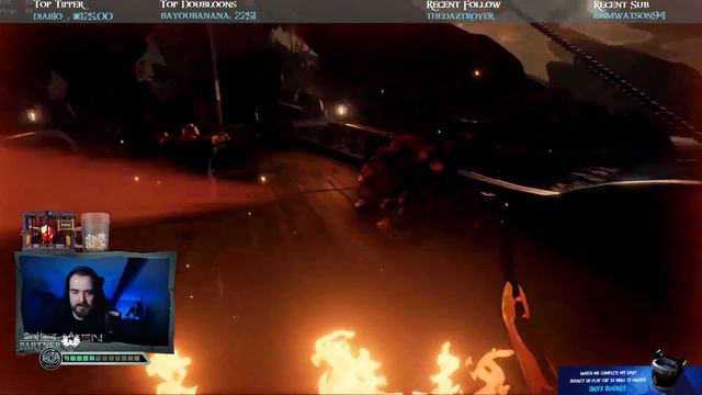 THE GALLEON THAT WOULD NOT GIVE UP // SEA OF THIEVES - Epic and funny moments. смотреть онлайн