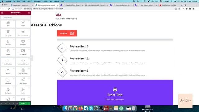Essential Addons For Elementor | Elementor Wordpress Tutorial