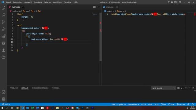 Simple SCSS Compiler Plugin in VS Code (#3) смотреть онлайн