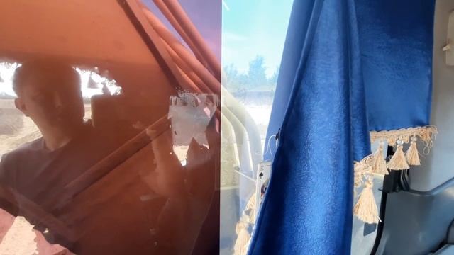 Тонируем экскаватор