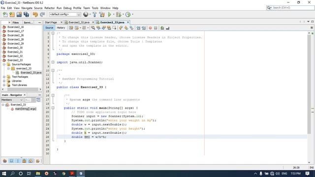 java how to program exercise 2.33 смотреть онлайн
