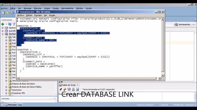Replica de base de datos en Oracle 10 g смотреть онлайн