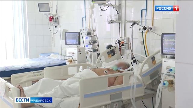 Митрополит Хабаровский и Приамурский Артемий посетил красную зону главного ковидного госпиталя края смотреть онлайн