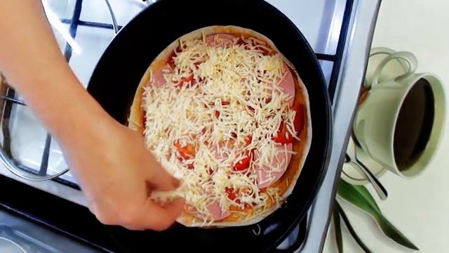 Самая Ленивая Пицца. Это Очень Просто но Безумно Вкусно!пицца пиццарецепт вкуснаяпицца