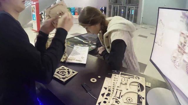 Сборка конструктора Ugears Сейф! Как собирать 3d конструктор Ugears