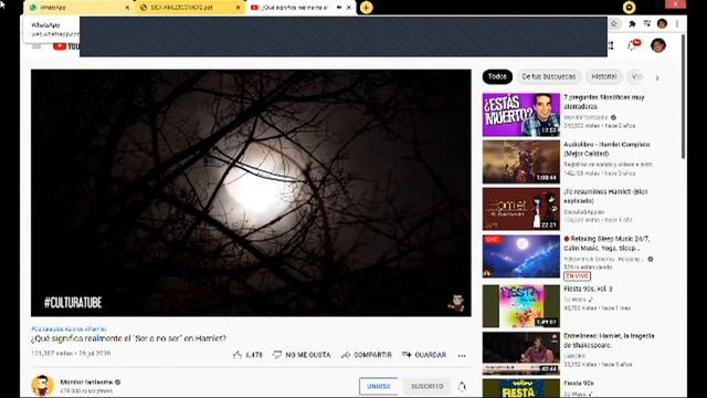 SESIÓN 63: CLASES ZOOM HAMLET-IV BIMESTRE COMUNICACIÓN CEPRE 02 смотреть онлайн