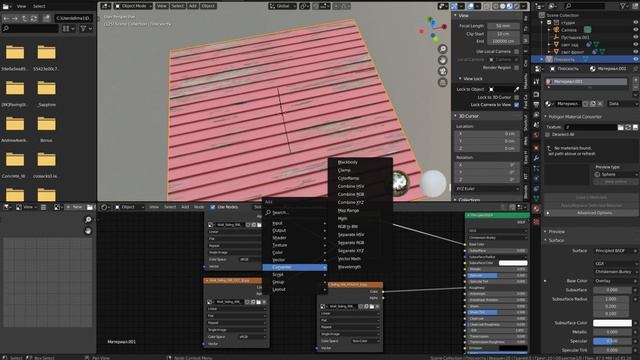 Создание PBR материала в Blender 2.8 +. Creating PBR materials in Blender смотреть онлайн