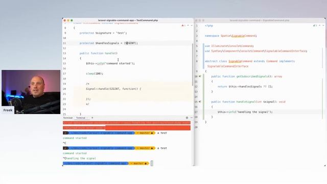 Creating laravel-signal-aware-command смотреть онлайн
