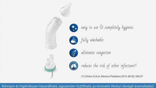 OMRON DuoBaby 2 az 1-ben kompresszoros inhalátor, (2 féle porlasztási fej) orrszívóval смотреть онлайн