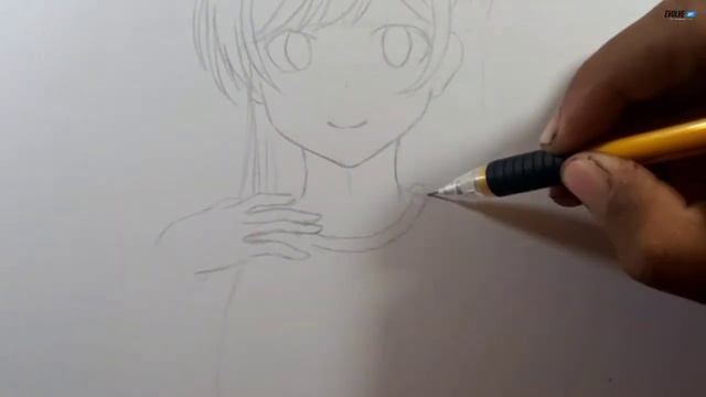 Sketch Draw Anime Girl Chizuru Mizuhara | Kanojo Okarishimasu смотреть онлайн
