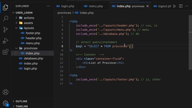 67 PHP Select data from database смотреть онлайн