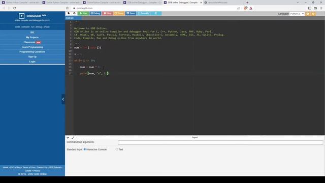 Programming Multiplication Table Using While loop in Python смотреть онлайн