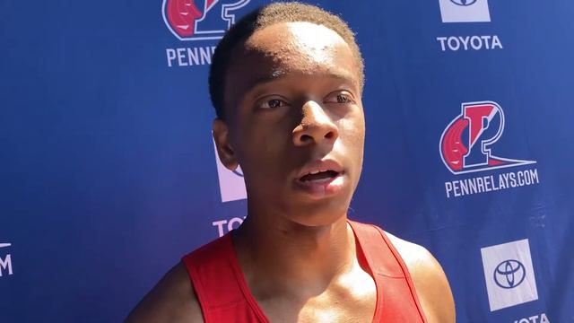 Lawrenceville Prep’s Gregory Foster on Penn Relays long jump смотреть онлайн