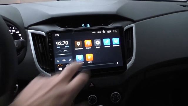 Магнитола LeTrun на Hyundai Creta 2018 года смотреть онлайн