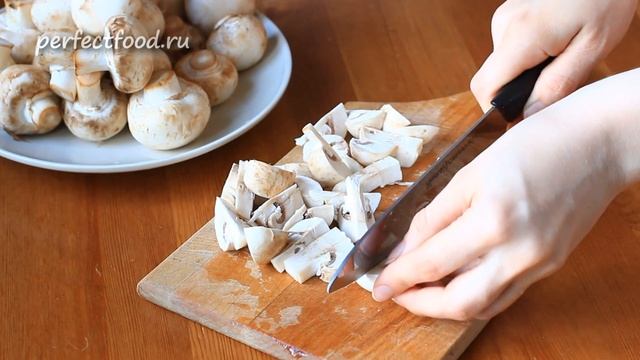 Тушёная капуста с грибами и фасолью смотреть онлайн