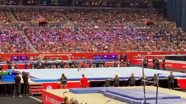 WATCH how HIGH The AMAZING SIMONE BILES CAN JUMP!!! [Olympic Trials Day 2, June 27, 2021) смотреть онлайн