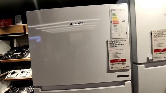 Arçelik Yeni No Frost Buzdolabı | 570431 MB Beyaz | 570431 MI İnoks | 1,72 Cm Boy Standart Buzdolab смотреть онлайн