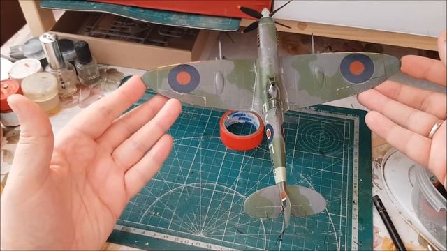 Spitfire Mk.IX (ICM) 48 scale...шаг 5 (финал) смотреть онлайн