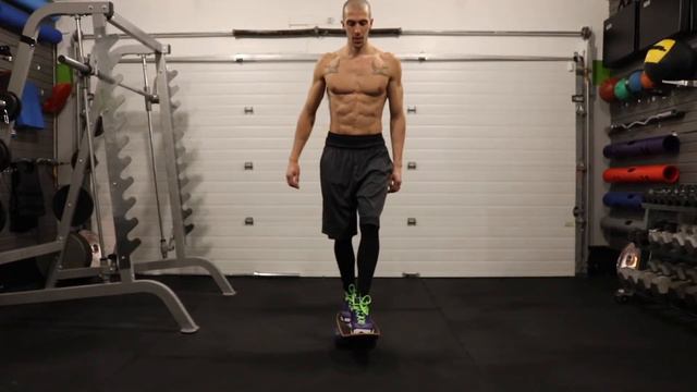 Bongo Board Exercise Demonstration Video смотреть онлайн