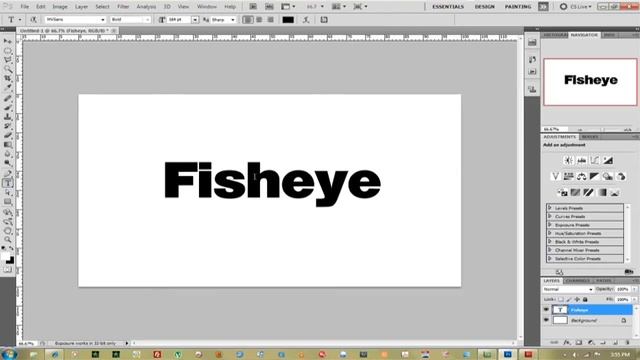 How-to: Fisheye Text in Photoshop CS5 : Photoshop Tutorials смотреть онлайн